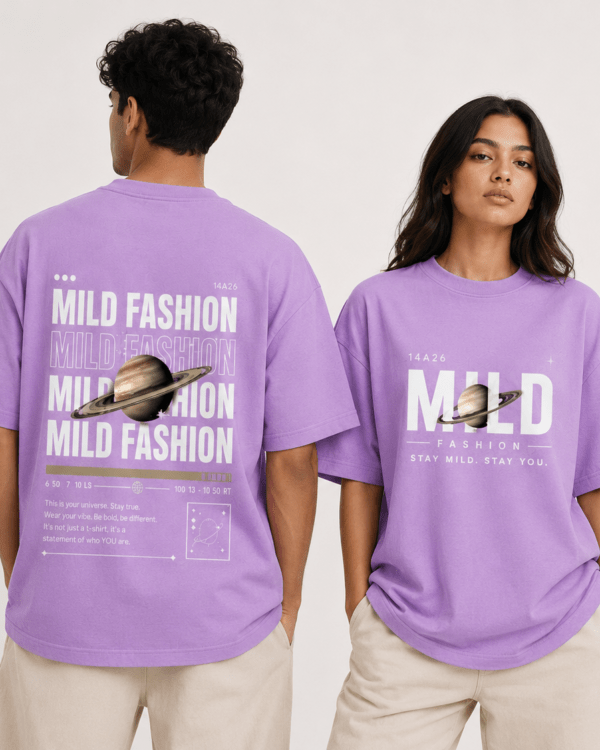 The Mild Fashion Saturn Oversized T-Shirt